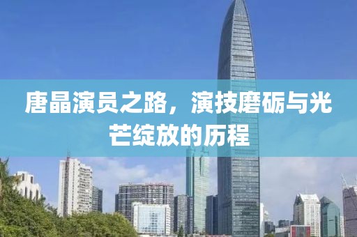 唐晶演员之路，演技磨砺与光芒绽放的历程