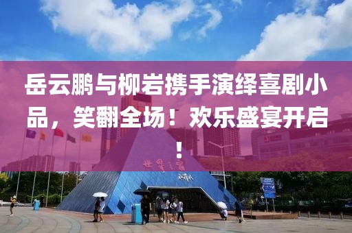 岳云鹏与柳岩携手演绎喜剧小品，笑翻全场！欢乐盛宴开启！