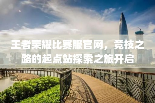 王者荣耀比赛服官网，竞技之路的起点站探索之旅开启