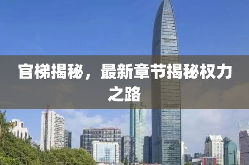 官梯揭秘，最新章节揭秘权力之路
