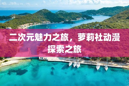 二次元魅力之旅，萝莉社动漫探索之旅