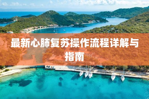 最新心肺复苏操作流程详解与指南