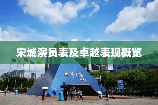宋城演员表及卓越表现概览