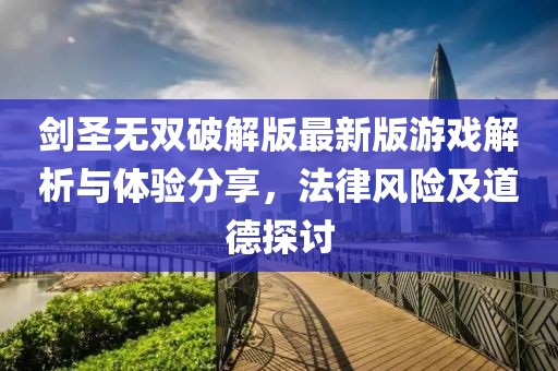 剑圣无双破解版最新版游戏解析与体验分享，法律风险及道德探讨