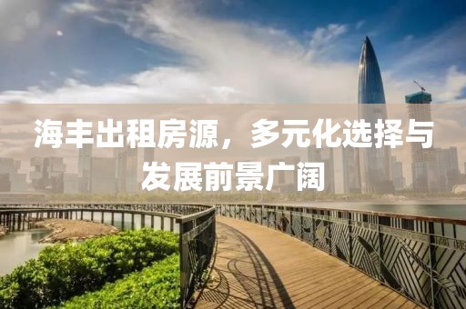 海丰出租房源，多元化选择与发展前景广阔