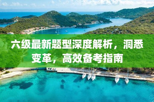 六级最新题型深度解析，洞悉变革，高效备考指南