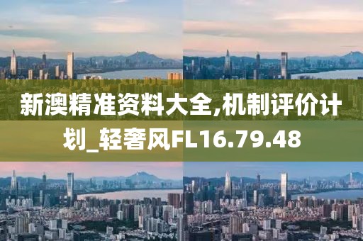 新澳精准资料大全,机制评价计划_轻奢风FL16.79.48