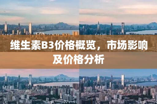 维生素B3价格概览，市场影响及价格分析