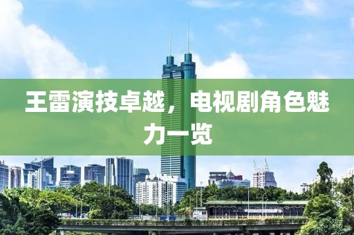 王雷演技卓越，电视剧角色魅力一览