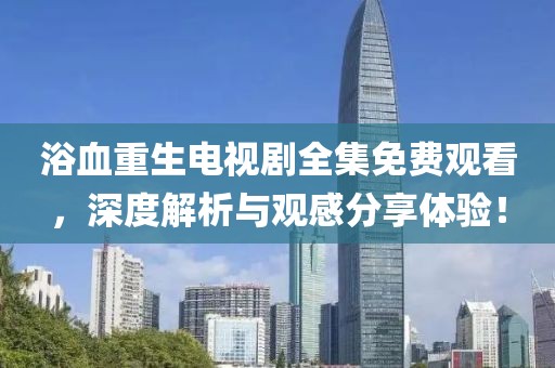 浴血重生电视剧全集免费观看，深度解析与观感分享体验！
