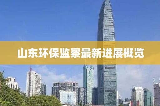 山东环保监察最新进展概览