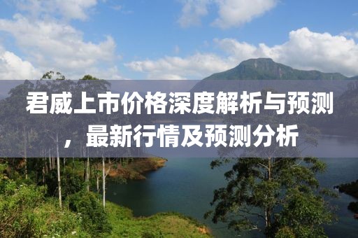 君威上市价格深度解析与预测，最新行情及预测分析