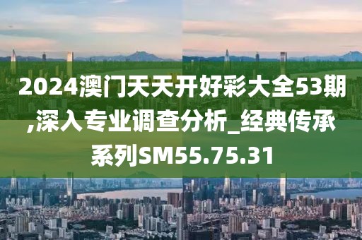 2024澳门天天开好彩大全53期,深入专业调查分析_经典传承系列SM55.75.31