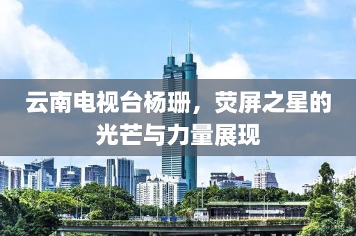 云南电视台杨珊，荧屏之星的光芒与力量展现