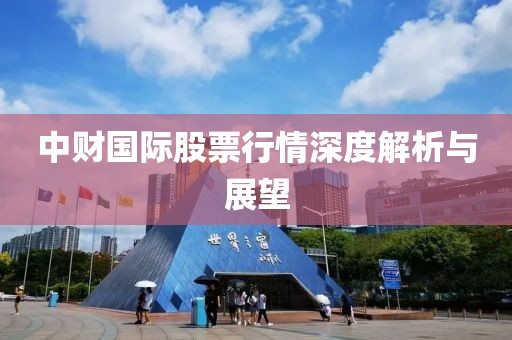中财国际股票行情深度解析与展望