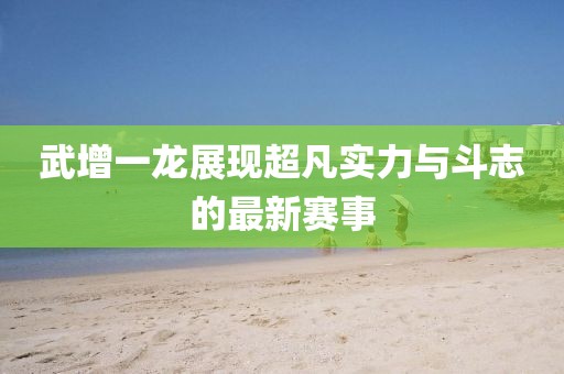 武增一龙展现超凡实力与斗志的最新赛事