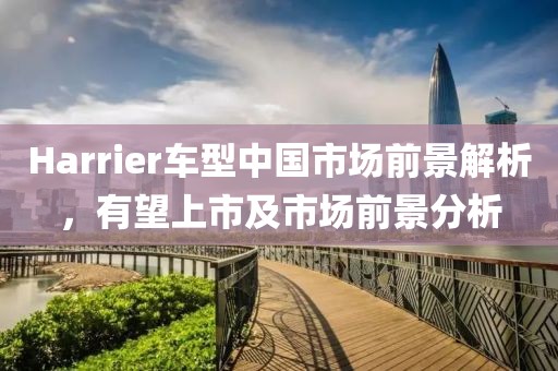 Harrier车型中国市场前景解析，有望上市及市场前景分析