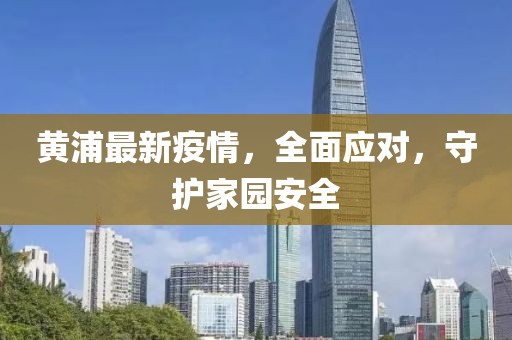 黄浦最新疫情，全面应对，守护家园安全