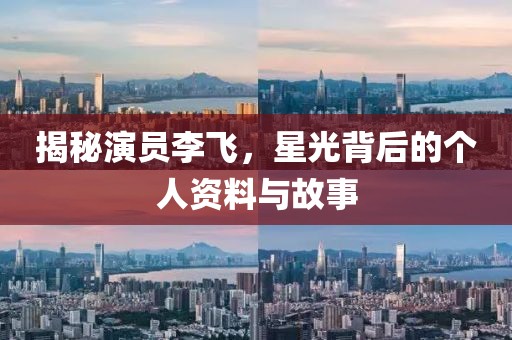 揭秘演员李飞，星光背后的个人资料与故事