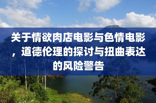 关于情欲肉店电影与色情电影，道德伦理的探讨与扭曲表达的风险警告