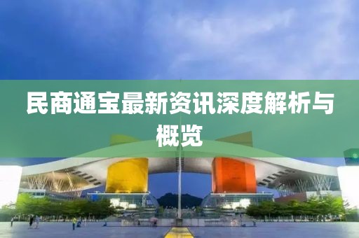 民商通宝最新资讯深度解析与概览