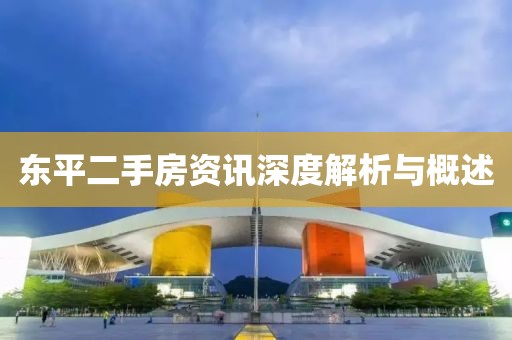 东平二手房资讯深度解析与概述