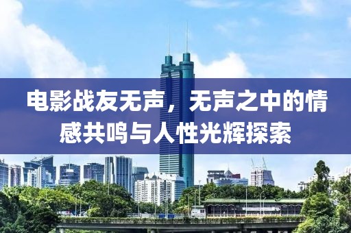 电影战友无声，无声之中的情感共鸣与人性光辉探索