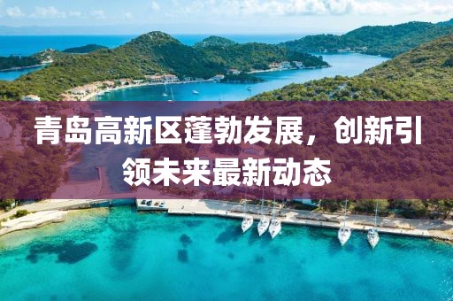 青岛高新区蓬勃发展，创新引领未来最新动态