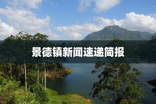 景德镇新闻速递简报