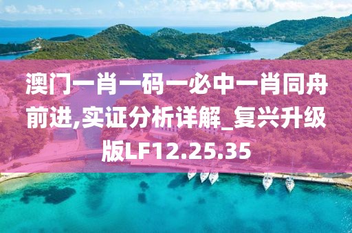澳门一肖一码一必中一肖同舟前进,实证分析详解_复兴升级版LF12.25.35