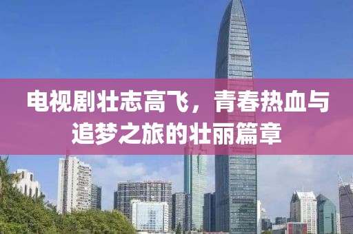 电视剧壮志高飞，青春热血与追梦之旅的壮丽篇章