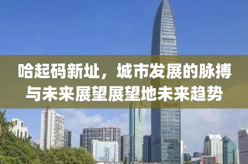 哈起码新址，城市发展的脉搏与未来展望展望地未来趋势