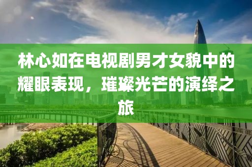 林心如在电视剧男才女貌中的耀眼表现，璀璨光芒的演绎之旅
