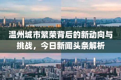 温州城市繁荣背后的新动向与挑战，今日新闻头条解析