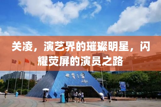 关凌，演艺界的璀璨明星，闪耀荧屏的演员之路