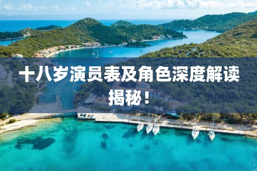 十八岁演员表及角色深度解读揭秘！