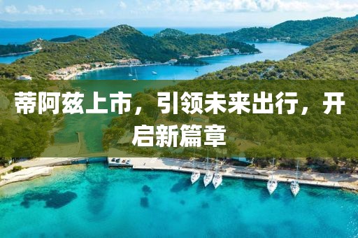 蒂阿兹上市，引领未来出行，开启新篇章