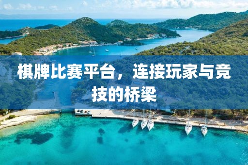棋牌比赛平台，连接玩家与竞技的桥梁