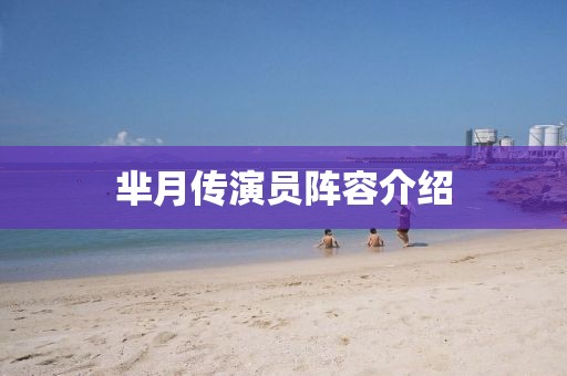 芈月传演员阵容介绍