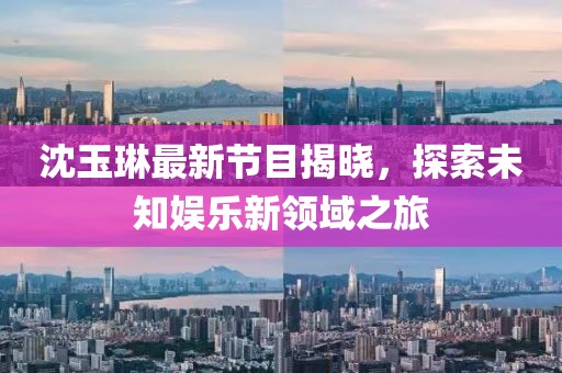 沈玉琳最新节目揭晓，探索未知娱乐新领域之旅