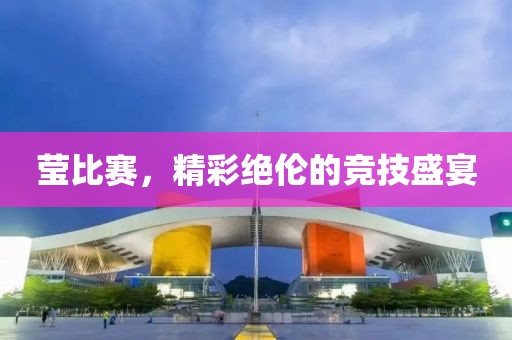 莹比赛，精彩绝伦的竞技盛宴