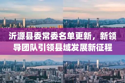 沂源县委常委名单更新，新领导团队引领县域发展新征程