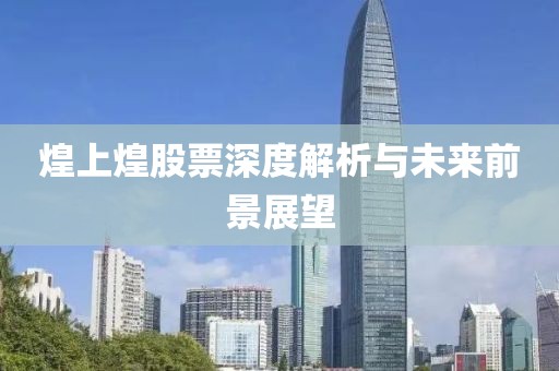 煌上煌股票深度解析与未来前景展望