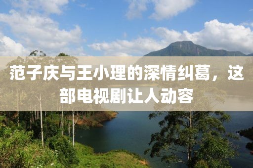 范子庆与王小理的深情纠葛，这部电视剧让人动容