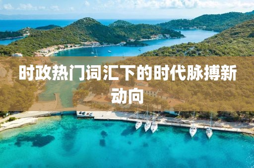 时政热门词汇下的时代脉搏新动向