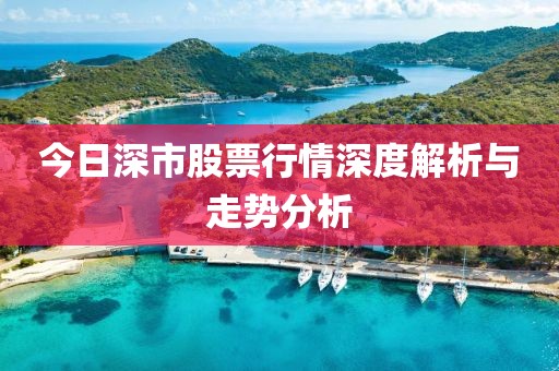 今日深市股票行情深度解析与走势分析