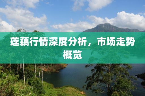 莲藕行情深度分析，市场走势概览