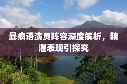 暴疯语演员阵容深度解析，精湛表现引探究
