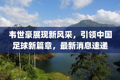 韦世豪展现新风采，引领中国足球新篇章，最新消息速递