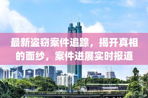最新盗窃案件追踪，揭开真相的面纱，案件进展实时报道